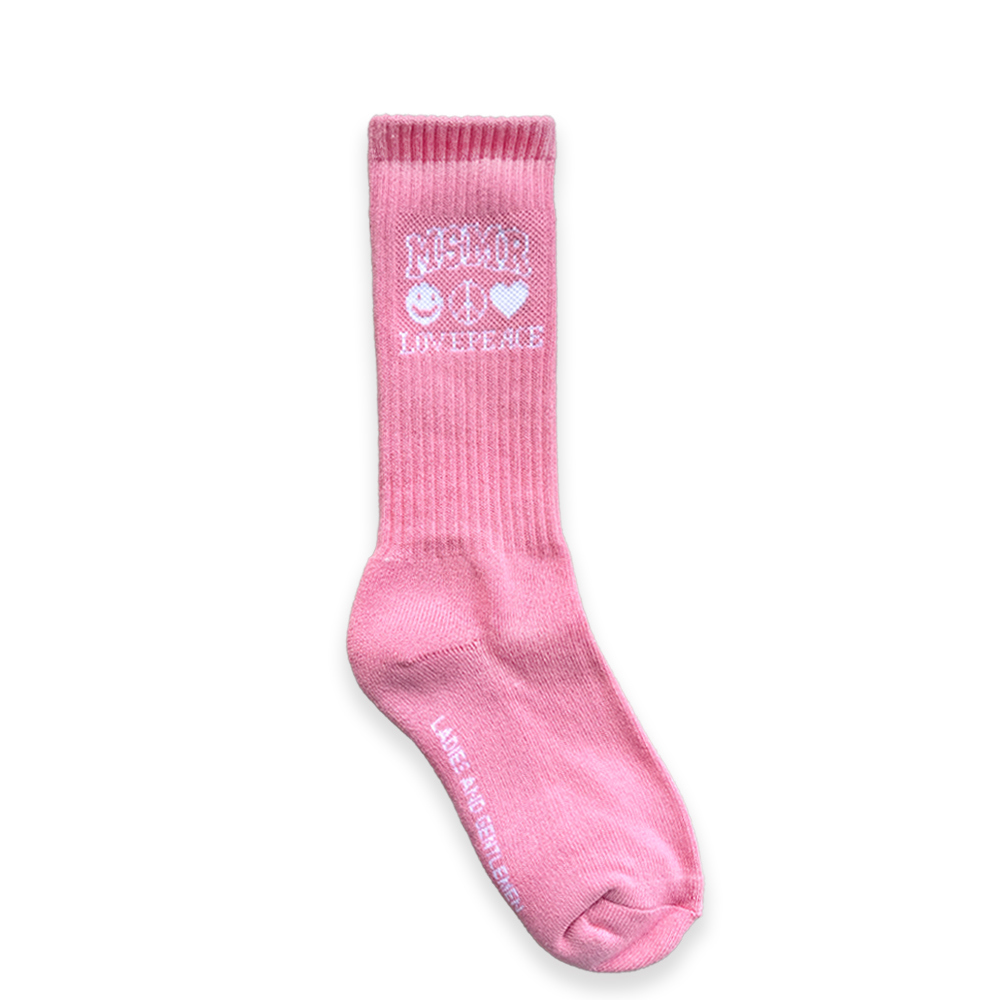 靴下 ピンク 商品カラー画像-S23L2